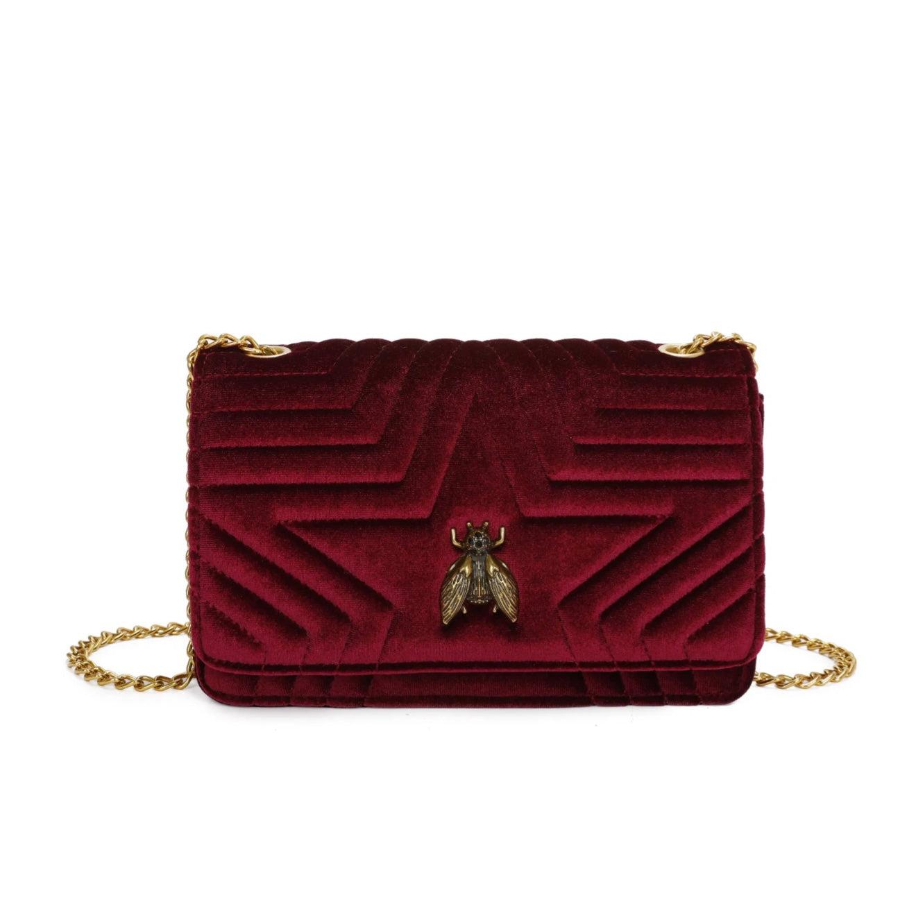 Velvet Chain Bag