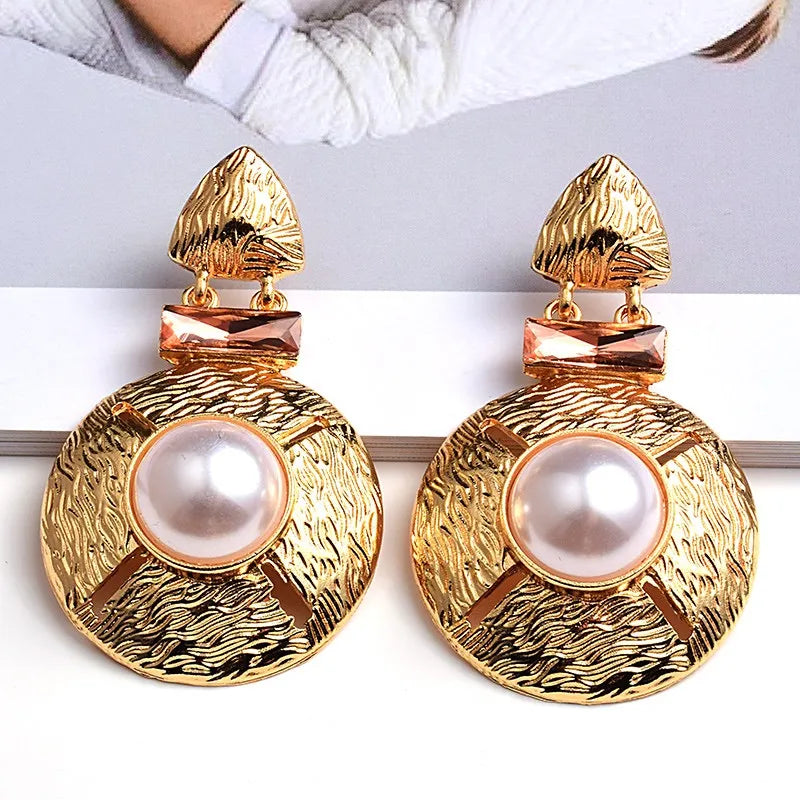Pearl earrings