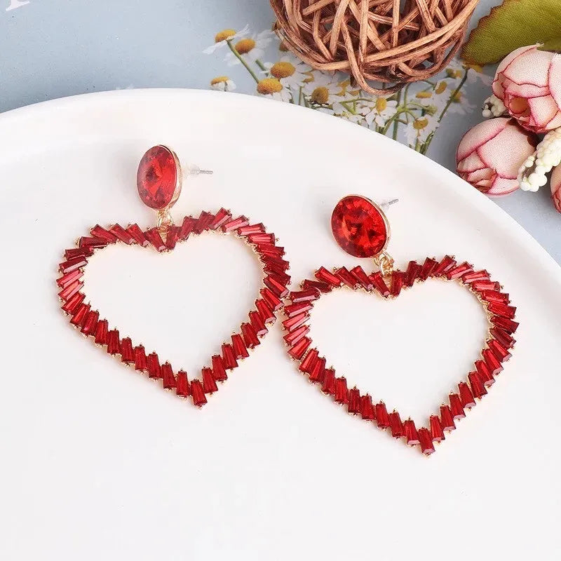 Heart earrings
