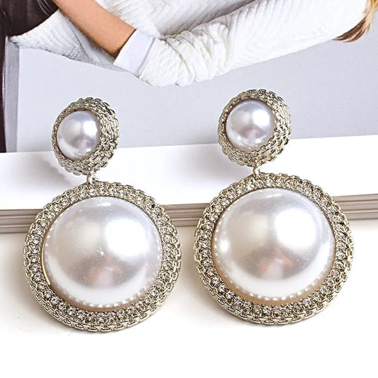 Pearl earrings