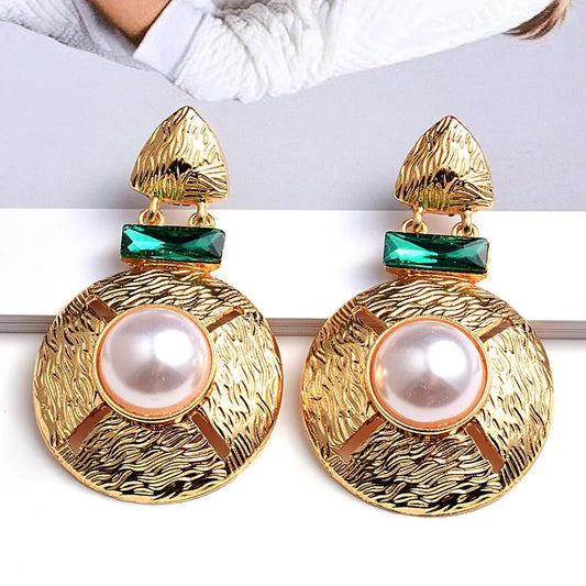 Pearl earrings