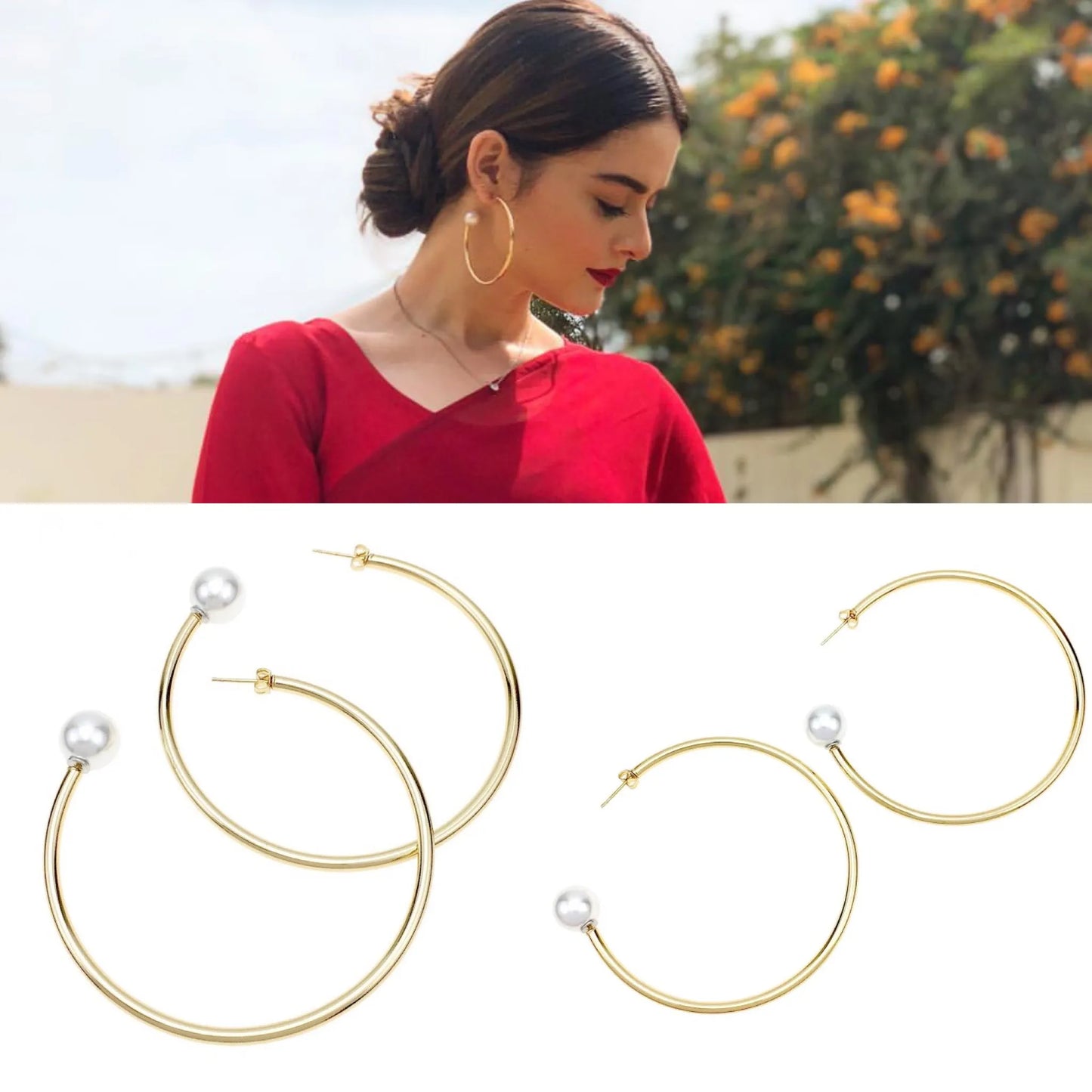 Stylish Hoop Earrings