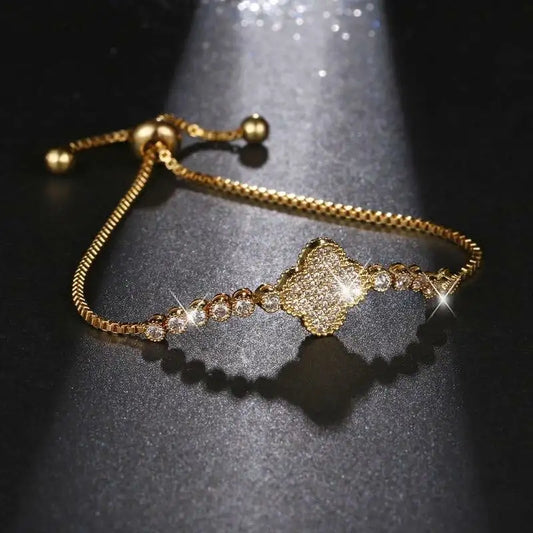 Silver Zircon Bracelet