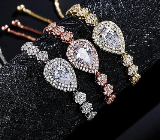 Water Drop Zirconia Bracelet