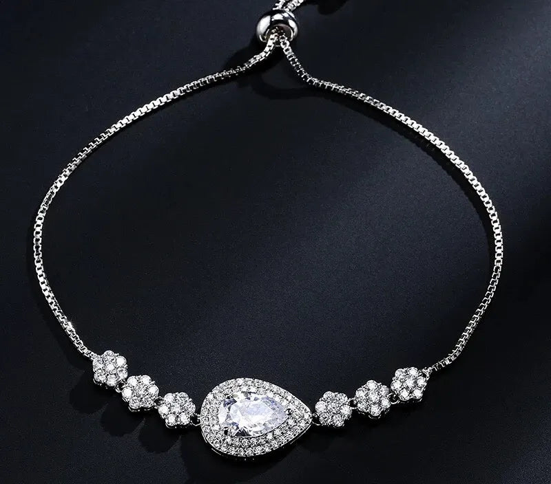 Water Drop Zirconia Bracelet